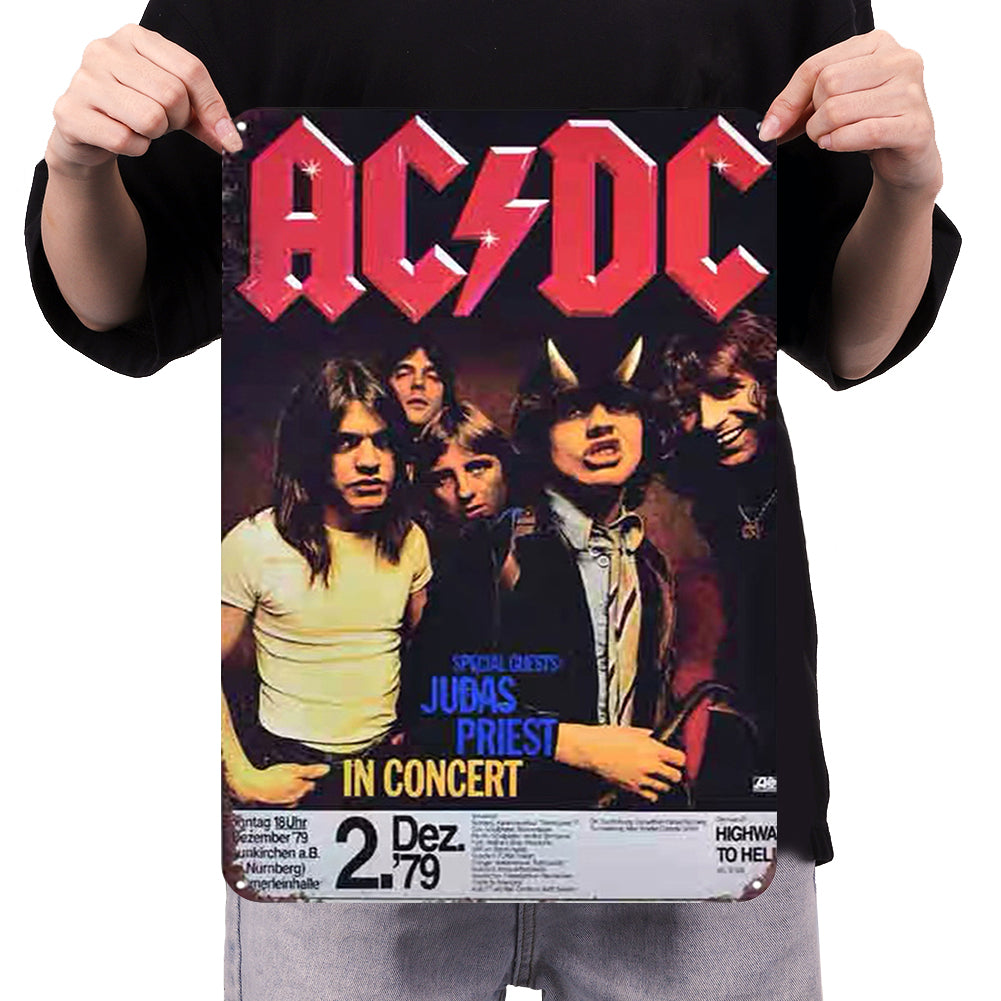 AC/DC - Vintage Metal Signs(12*16Inch) - Music