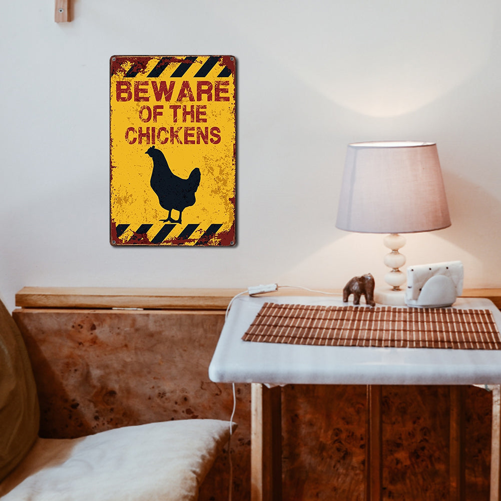 Chicken - Metal Tin Signs(8*12Inch/12*16Inch) - Animal