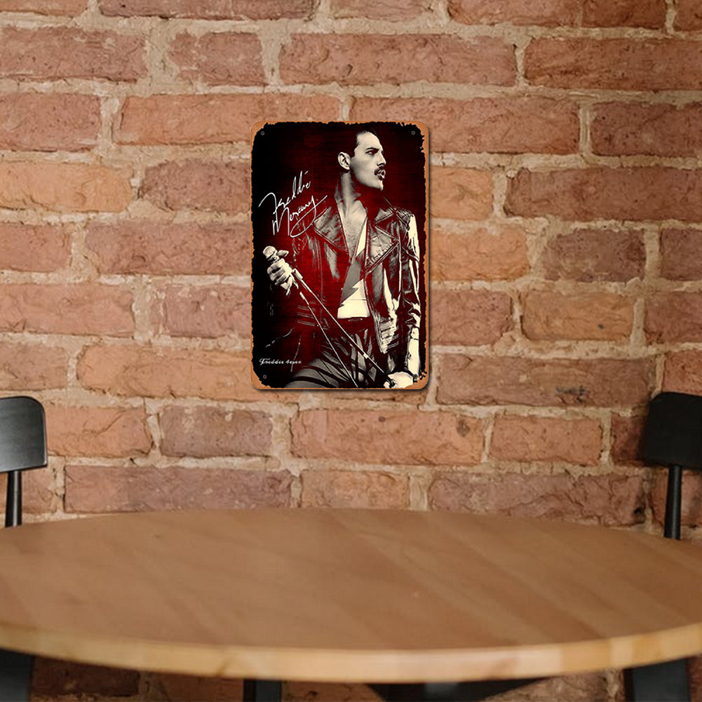 Freddie Mercury - Vintage Metal Signs(8*12Inch) - Music