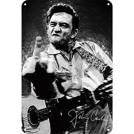 Johnny Cashe Musician - Metal Tin Signs(8*12Inch/12*16Inch)