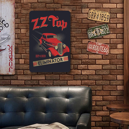 ZZ Top - Vintage Metal Signs(8*12Inch) - Vehicle
