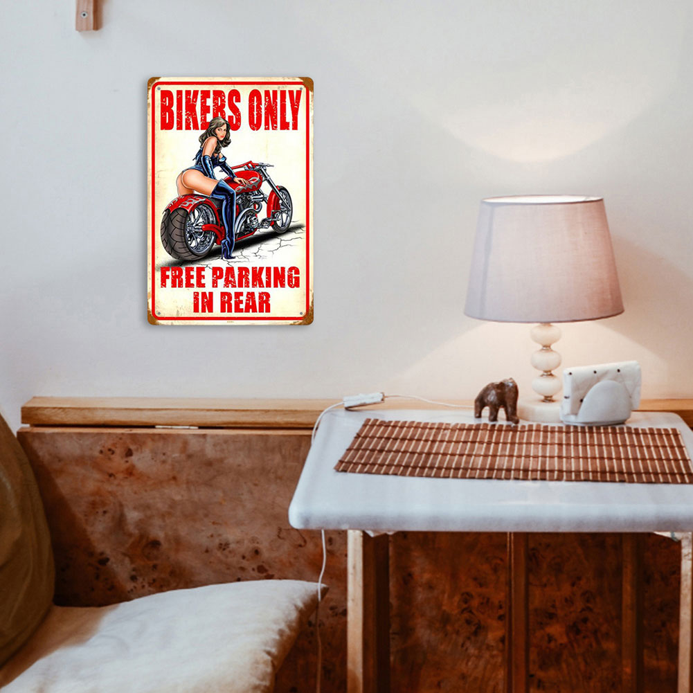 Pin Up Girl - Vintage Metal Signs(12*16Inch) - Vehicle