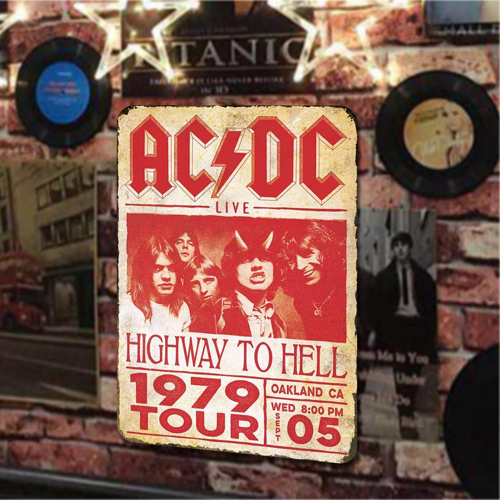 ACDC - Vintage Metal Signs(12*16Inch) - Music