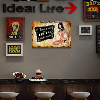 Pin Up Girl - Vintage Metal Signs(8*12Inch/12*16Inch)-Pin-up-girls
