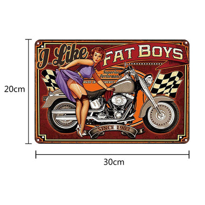 Pin UP Girl - Vintage Metal Signs(12*16Inch)-Pin-up-girls