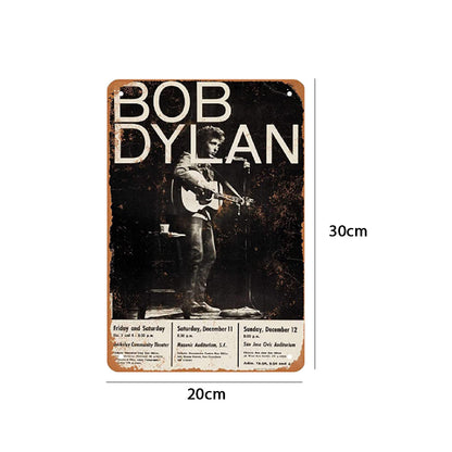 Bob Dylan - Vintage Metal Signs(8*12Inch) - Music
