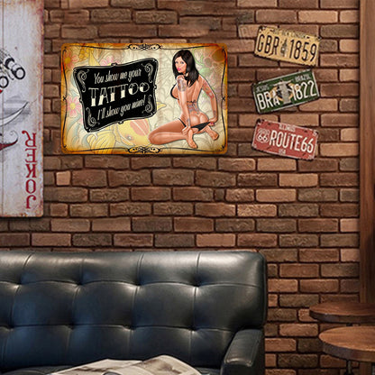 Pin Up Girl - Vintage Metal Signs(8*12Inch/12*16Inch)-Pin-up-girls