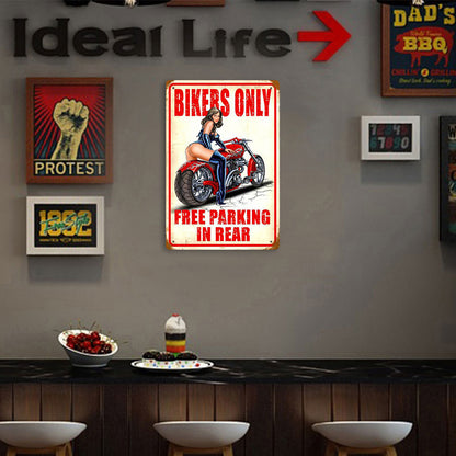 Pin Up Girl - Vintage Metal Signs(12*16Inch) - Vehicle