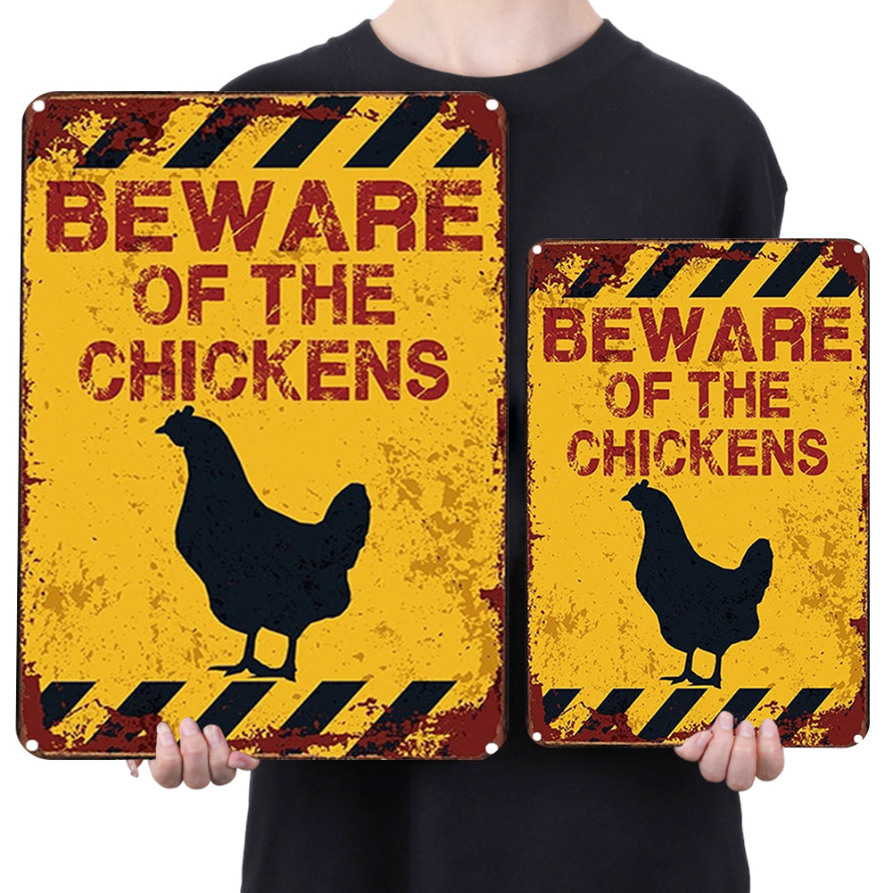 Chicken - Metal Tin Signs(8*12Inch/12*16Inch) - Animal