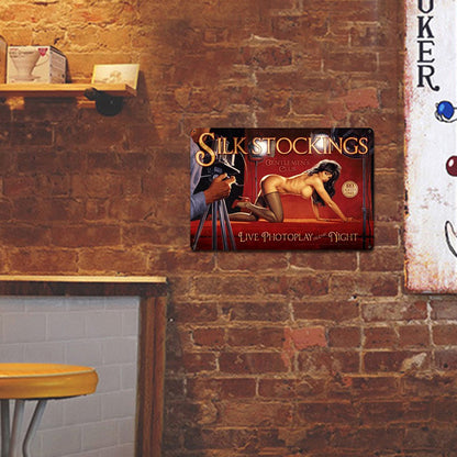 Pin-Up Girls Sexy Girls - Vintage Metal Signs(8*12Inch/12*16Inch)-Pin-up-girls