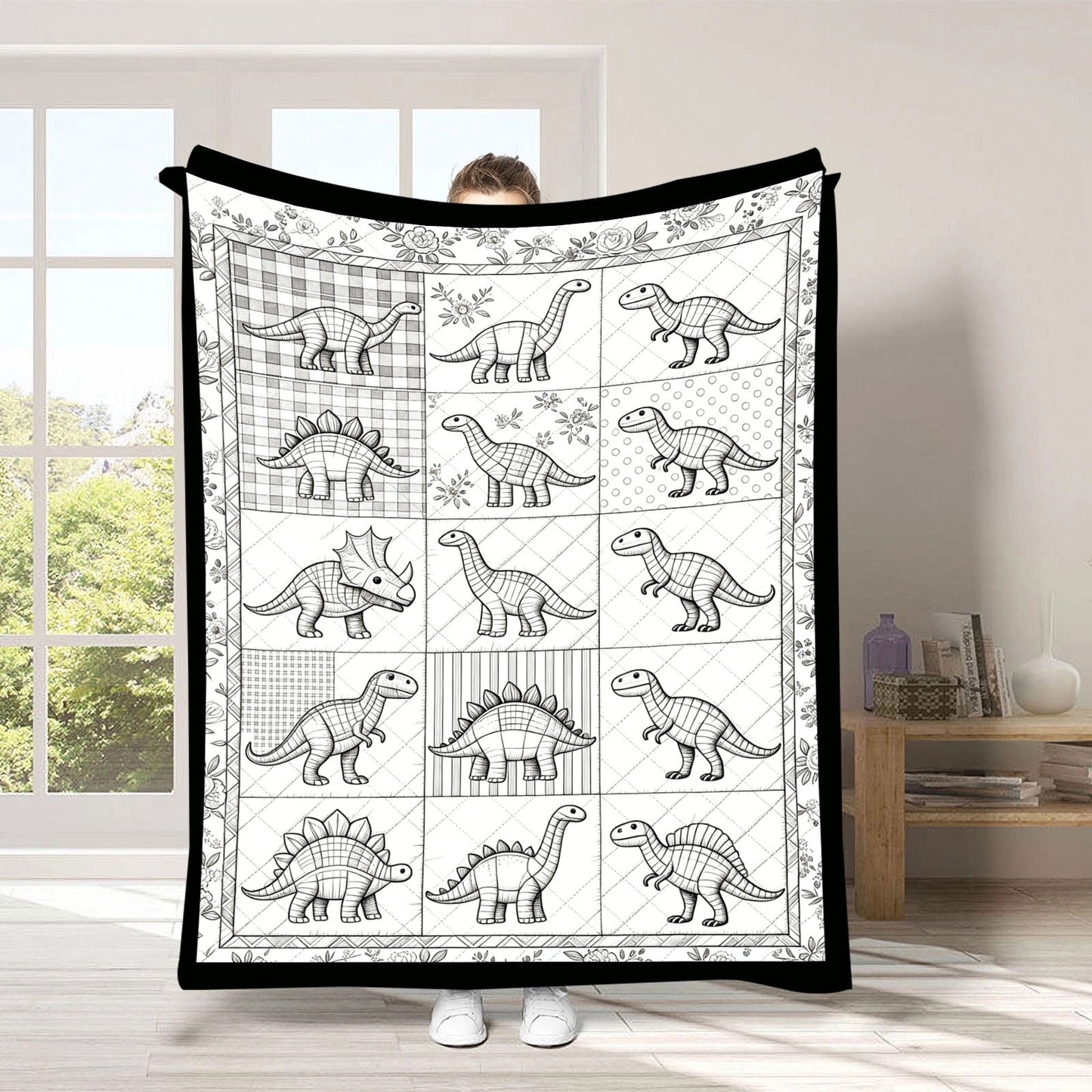 DIY Drawing Blanket – Customizable Plush Doodle & Coloring Blanket