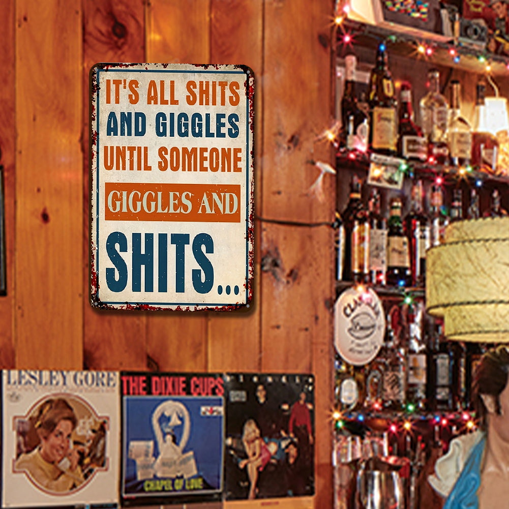 Warning - Metal Tin Signs(8*12Inch/12*16Inch)
