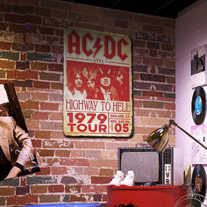 ACDC - Vintage Metal Signs(12*16Inch) - Music
