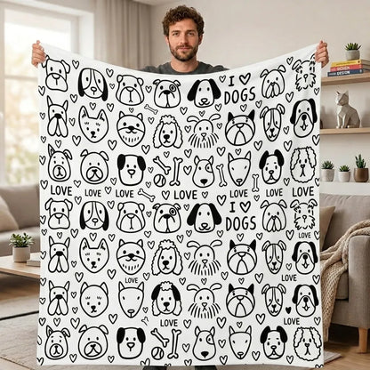 DIY Drawing Blanket – Customizable Plush Doodle & Coloring Blanket