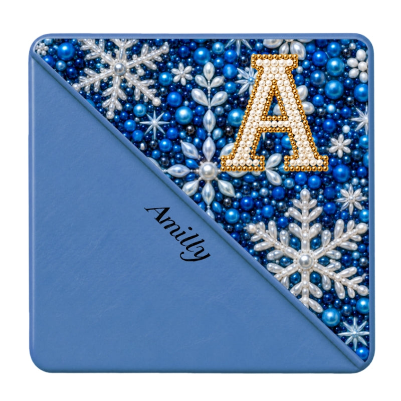 Personalized Initial Four Seasons Diamond Painting Corner Bookmark Kit