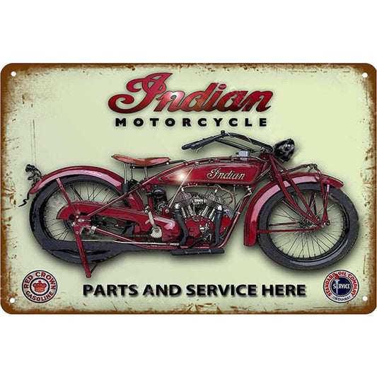 Cool Motorcycle - Vintage Metal Signs(8*12Inch) - Vehicle