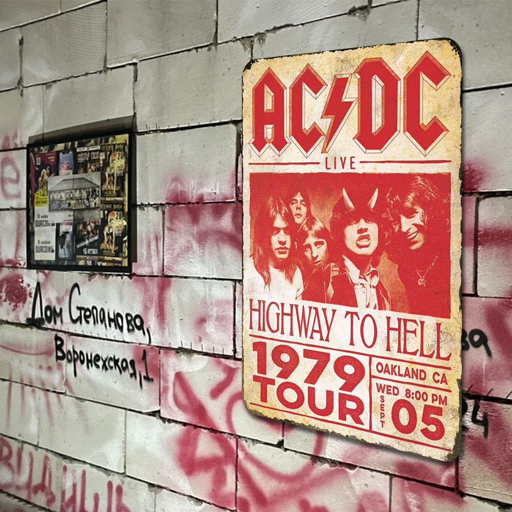 ACDC - Vintage Metal Signs(12*16Inch) - Music