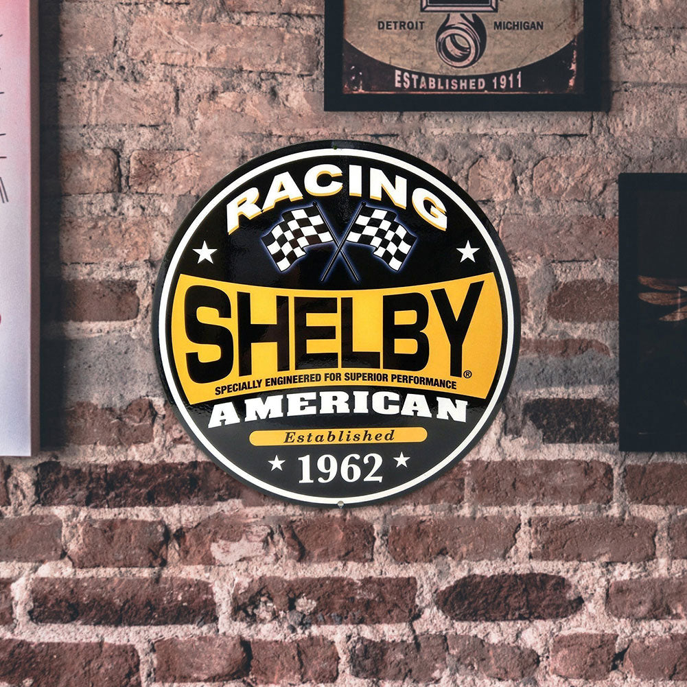 American Racing SHELBY - Round Metal Tin Signs(12*12Inch)