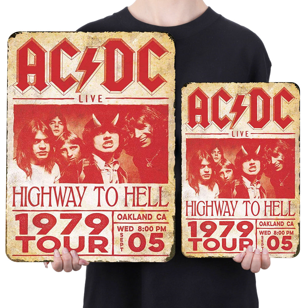 ACDC - Vintage Metal Signs(12*16Inch) - Music
