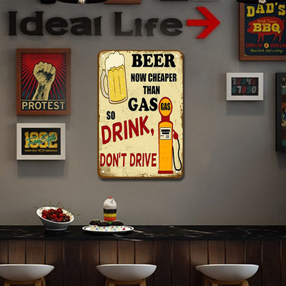 Beer - Metal Tin Signs(8*12Inch/12*16Inch) - Bar