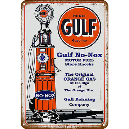 Gulf - Metal Tin Signs(8*12Inch/12*16Inch) - Garage