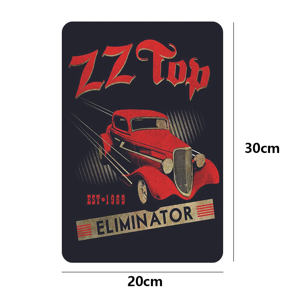 ZZ Top - Vintage Metal Signs(8*12Inch) - Vehicle