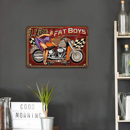 Pin UP Girl - Vintage Metal Signs(12*16Inch)-Pin-up-girls