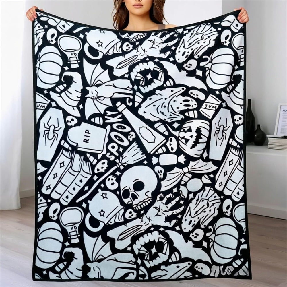 DIY Drawing Blanket – Customizable Plush Doodle & Coloring Blanket