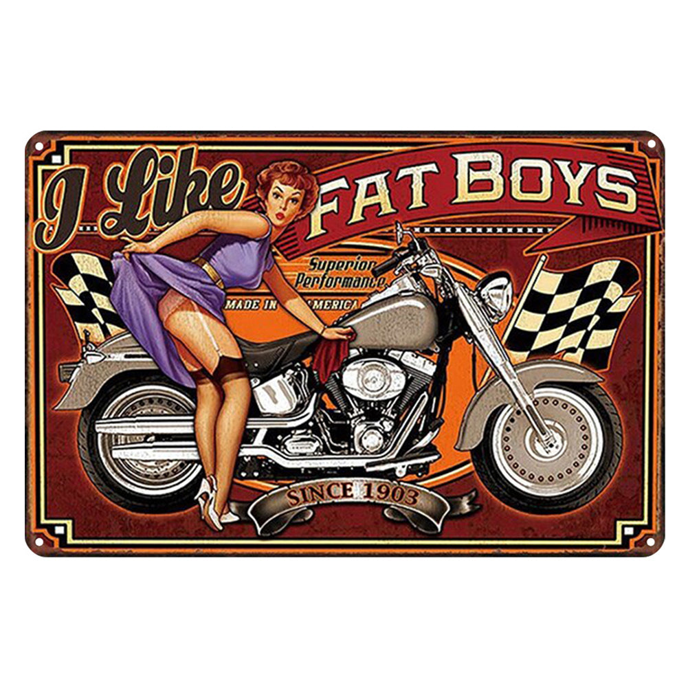 Pin UP Girl - Vintage Metal Signs(12*16Inch)-Pin-up-girls