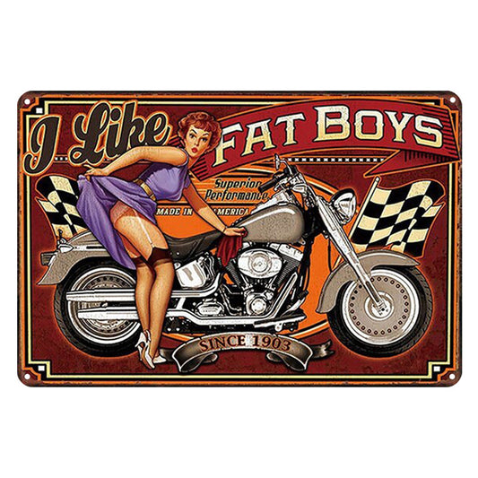 Pin UP Girl - Vintage Metal Signs(12*16Inch)-Pin-up-girls