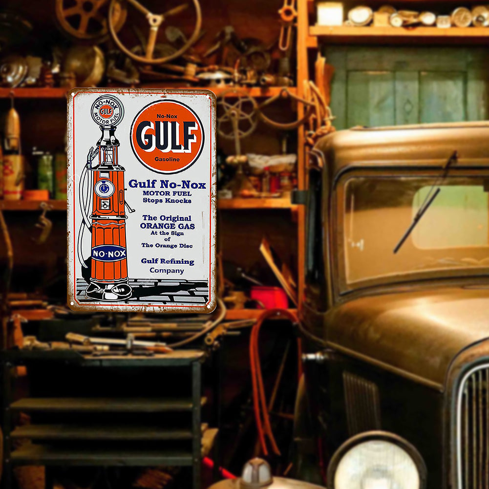 Gulf - Metal Tin Signs(8*12Inch/12*16Inch) - Garage