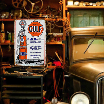 Gulf - Metal Tin Signs(8*12Inch/12*16Inch) - Garage