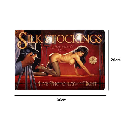 Pin-Up Girls Sexy Girls - Vintage Metal Signs(8*12Inch/12*16Inch)-Pin-up-girls