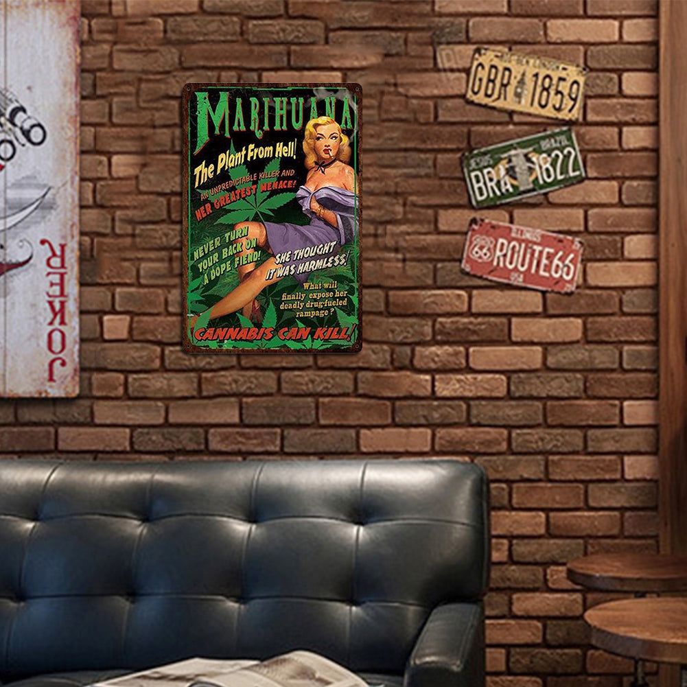Sexy Girl - Vintage Metal Signs(12*16Inch)-Pin-up-girls