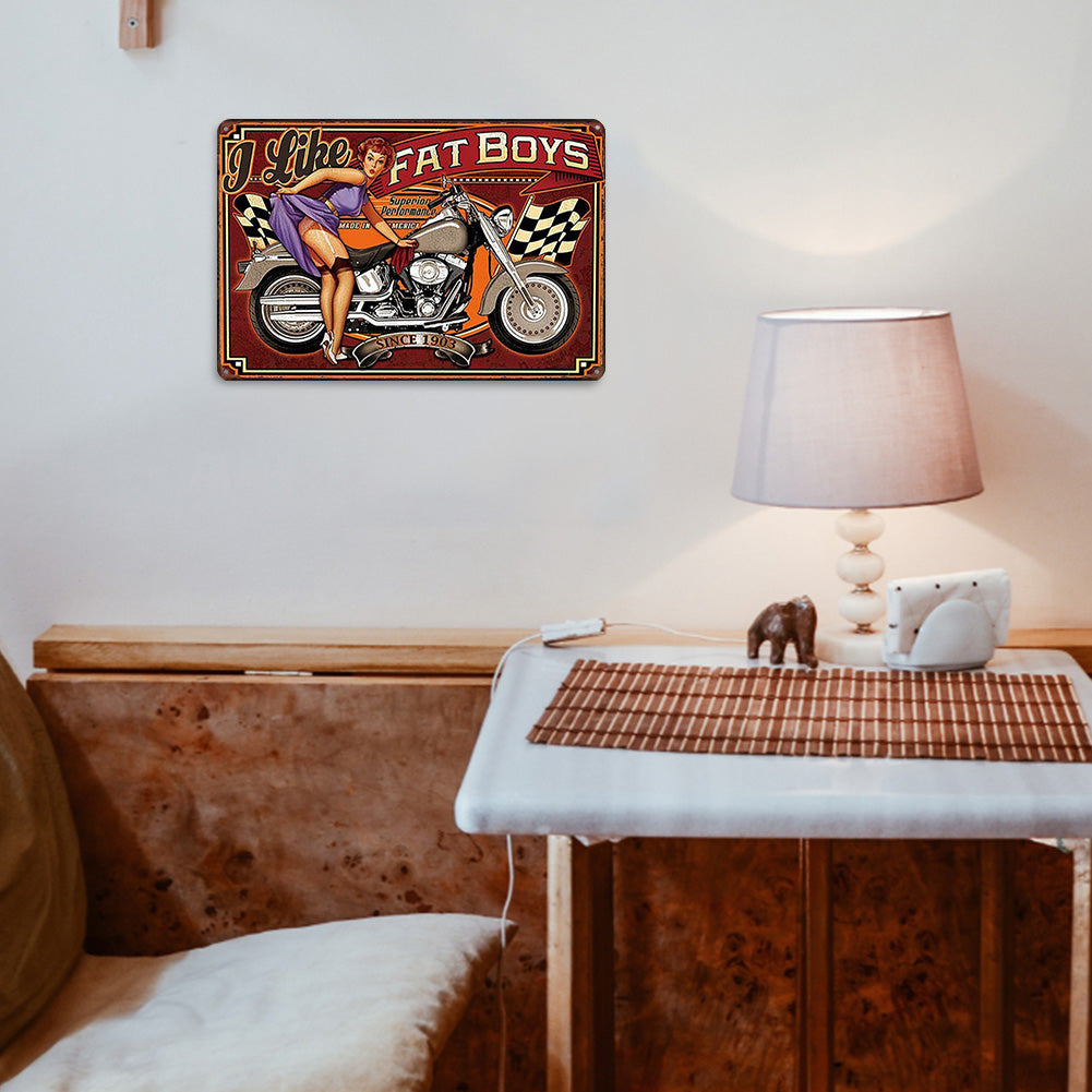Pin UP Girl - Vintage Metal Signs(12*16Inch)-Pin-up-girls