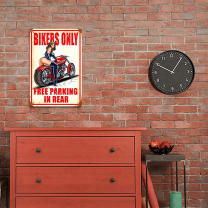 Pin Up Girl - Vintage Metal Signs(12*16Inch) - Vehicle