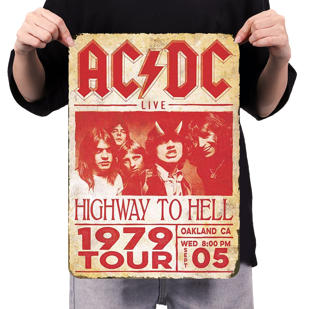 ACDC - Vintage Metal Signs(12*16Inch) - Music