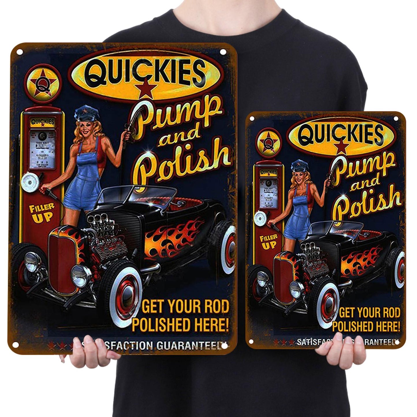 Car Model - Metal Tin Signs(8*12Inch/12*16Inch) - Garage&Transport