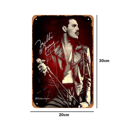 Freddie Mercury - Vintage Metal Signs(8*12Inch) - Music