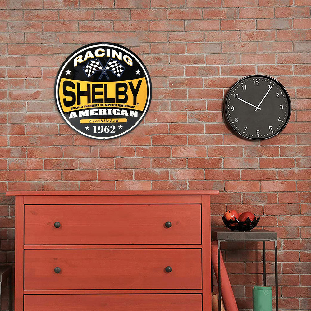 American Racing SHELBY - Round Metal Tin Signs(12*12Inch)