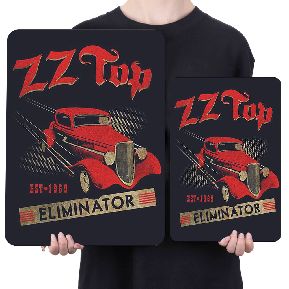 ZZ Top - Vintage Metal Signs(8*12Inch) - Vehicle