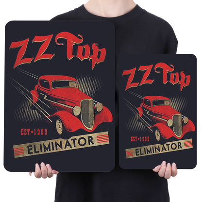 ZZ Top - Vintage Metal Signs(8*12Inch) - Vehicle