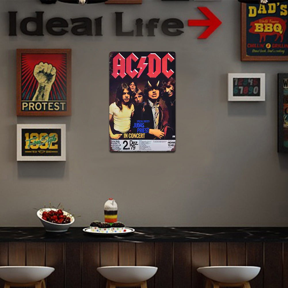 AC/DC - Vintage Metal Signs(12*16Inch) - Music