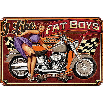 Pin UP Girl - Vintage Metal Signs(12*16Inch)-Pin-up-girls