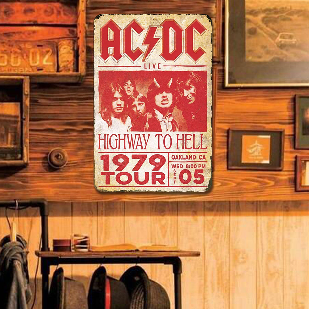 ACDC - Vintage Metal Signs(12*16Inch) - Music