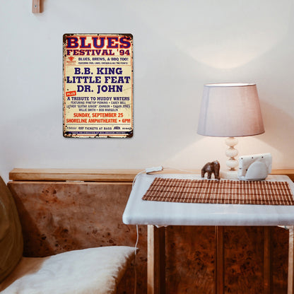 Blues - Vintage Metal Signs(8*12Inch) - Music
